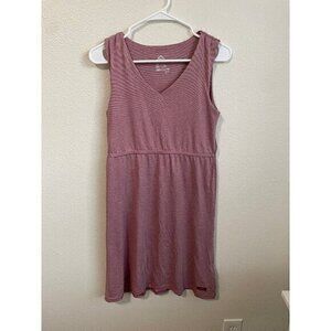 McKinley Women Medium Athleisure Dress Sleeveless Striped Casual Travel Dress